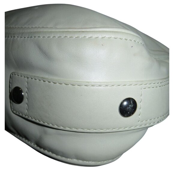 Coach 2010 Zoe Leather Hobo Handbag in Cream White - Picture 10 of 11